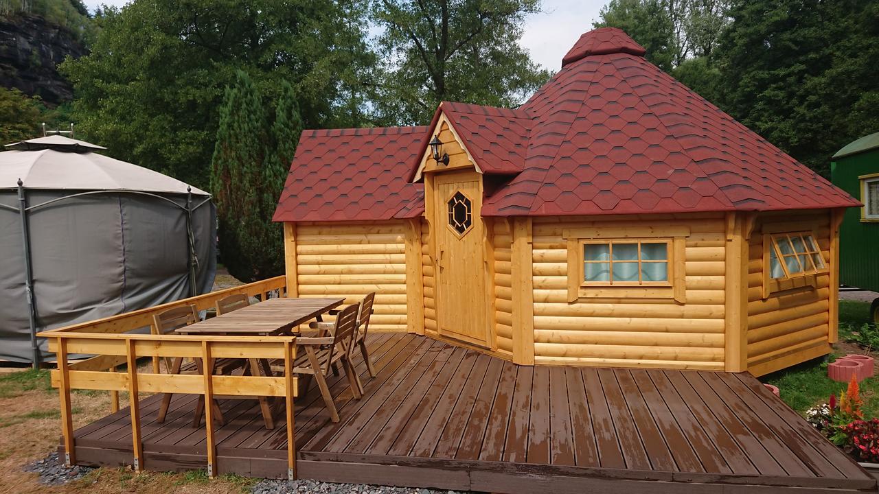Camping Du Plan Incline Henridorff Exterior foto